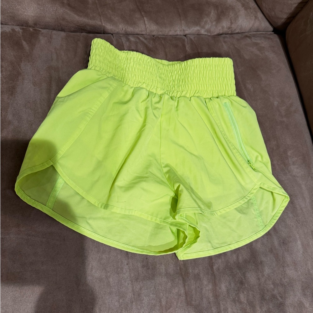 Neon Green Women's Shorts